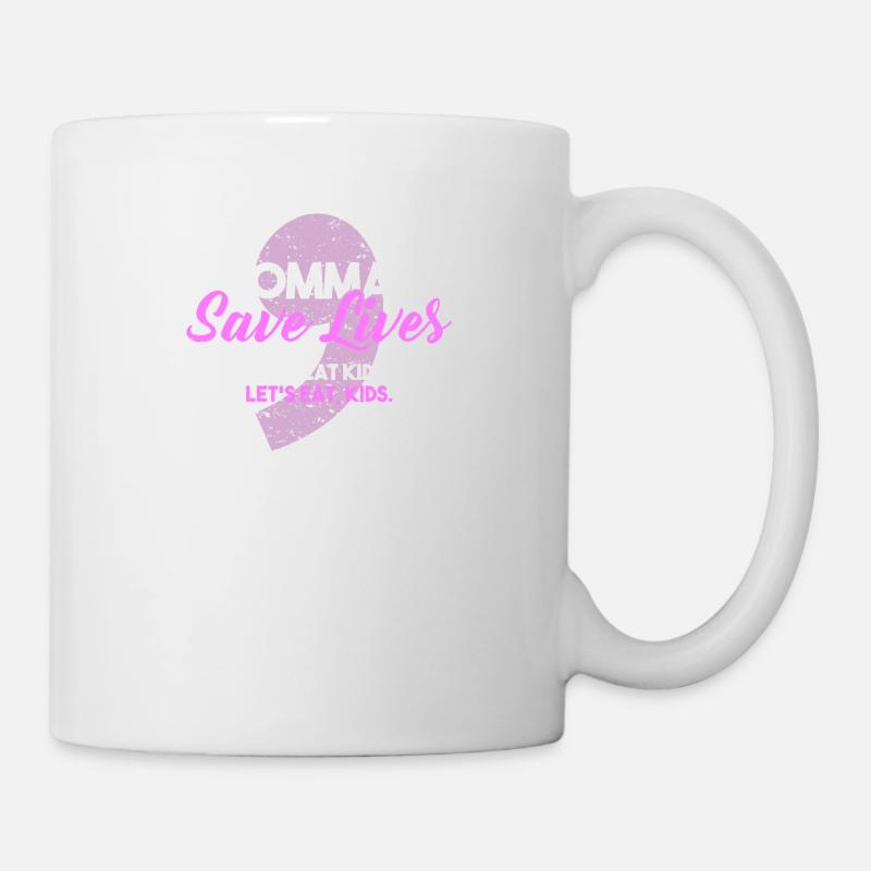 Commas Save Lives I commas save lives - Mug - white