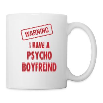 PSYCHO BOYfreind - Mug - white - Right
