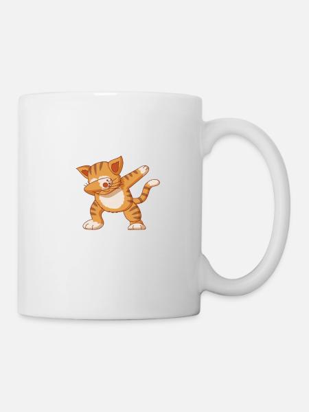 cat - Mug - white