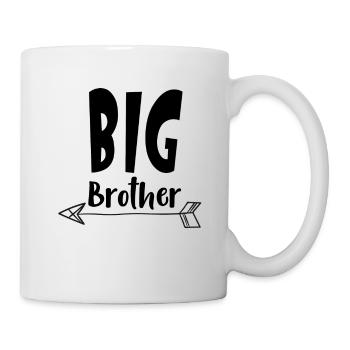 Grand frère - Mug blanc - blanc - Droite