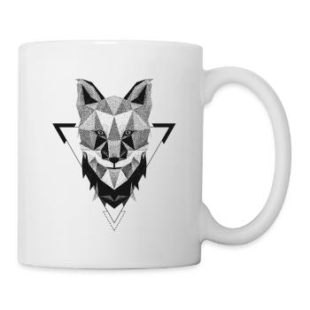 Fuchs - Tasse - Weiß - Rechts