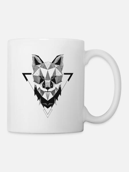 renard - Mug blanc - blanc