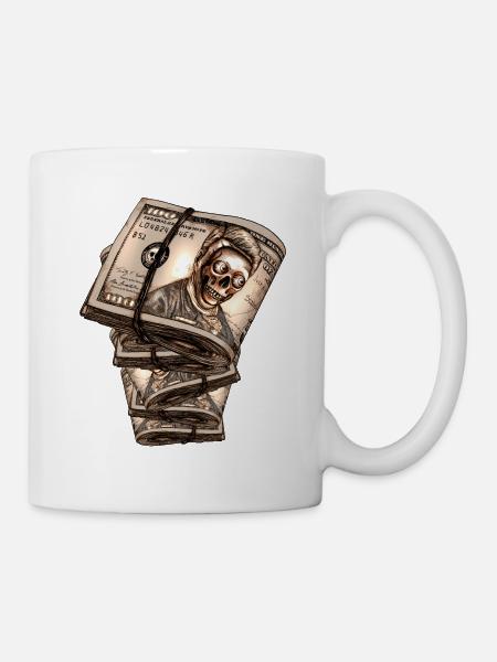Dollar - Tasse - Weiß