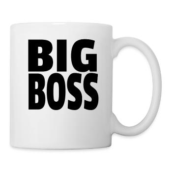 BIG BOSS PATRON DRÔLE cadeau - Mug blanc - blanc - Droite