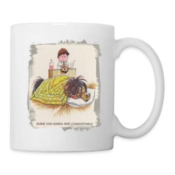 Thelwell - Pony sleeping - Mug blanc - blanc - Droite