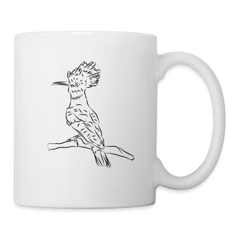 Hoopoe Bird Nature Protection - Mug - white - Right
