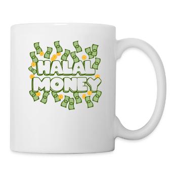 HALAL MONEY - Tasse - Weiß - Rechts