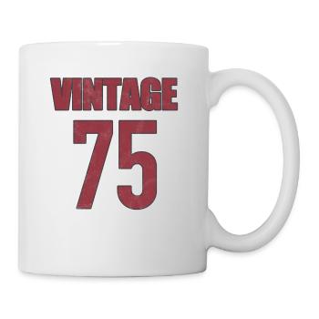 millésime 1975 - Mug blanc - blanc - Droite