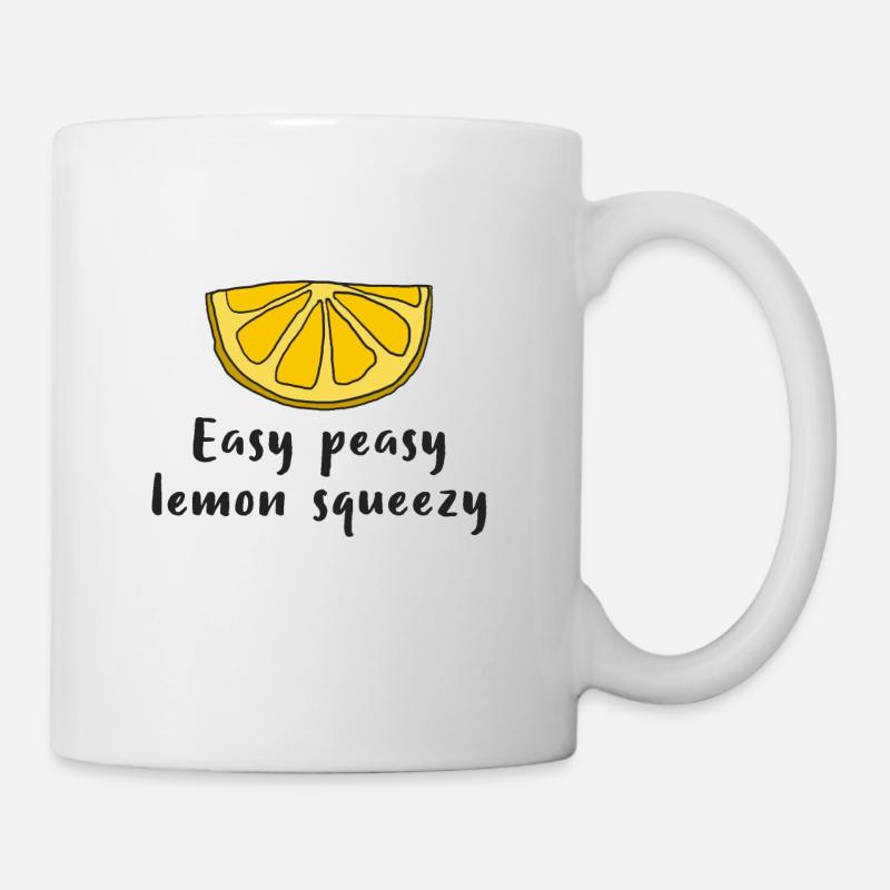 Lemon Lemon Easy peasy lemon squeezy - Mug - white