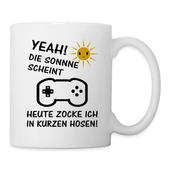 Gamer - Tasse - Weiß - Rechts