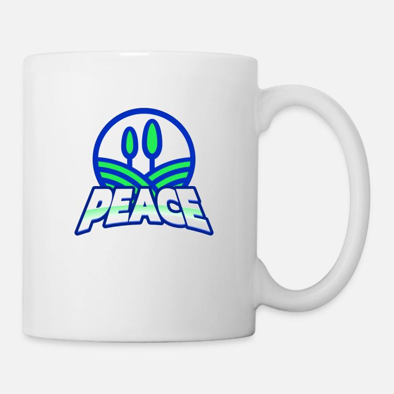 Peace 1 - Mug blanc - blanc