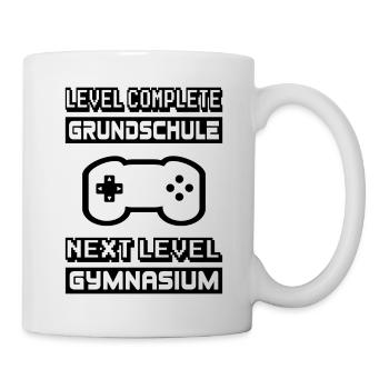Einschulung Gymnasium 5. Klasse 2020 Geschenk - Tasse - Weiß - Rechts