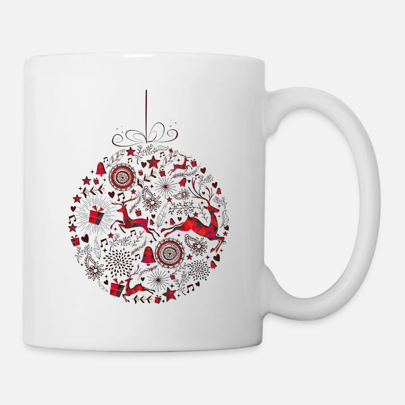 Weihnachten - Tasse - Weiß