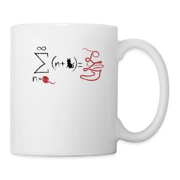 The math cats - Mug - white - Right
