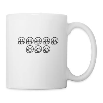contre la pisse - grève des femmes - Mug blanc - blanc - Droite