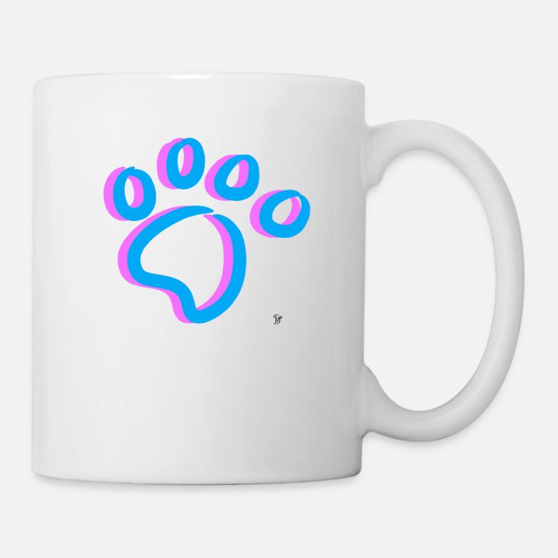 Paw Print - Mug - white