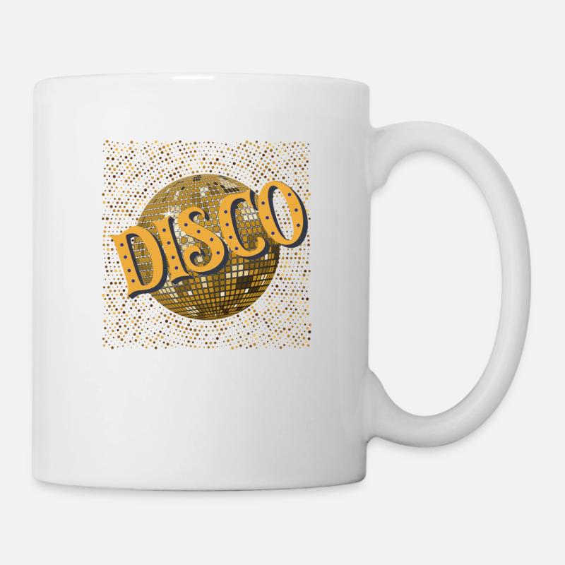 Disko. - Tasse - Weiß