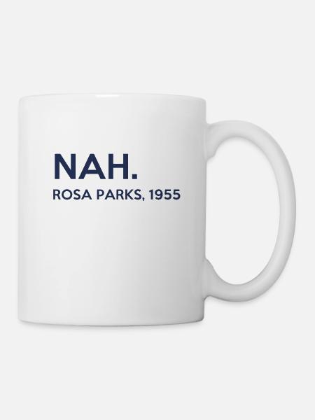Nah - Rosa Parks - 1955 - Mug blanc - blanc