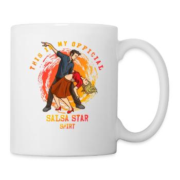 Salsa Star Shirt - Mug blanc - blanc - Droite