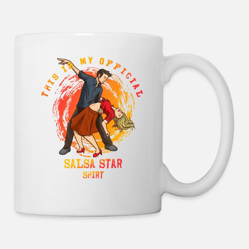 Salsa Star Shirt - Mug blanc - blanc