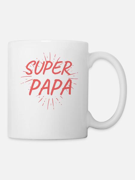 Un papa génial. - Mug blanc - blanc