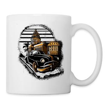 Havana Cuba Capitol - Tasse - Weiß - Rechts