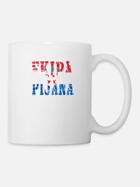 Hrvatska Kroatien Fussball - Tasse - Weiß