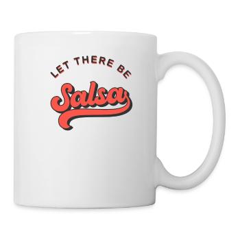 Salsa Tanz - Tasse - Weiß - Rechts