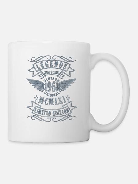 Vintage 1961 60th birthday - Mug - white
