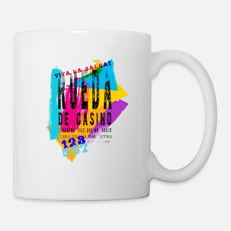 Rueda de casino Salsa Rueda - Mug blanc - blanc