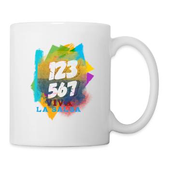 Salsa Tanz Salsa 123 567 - Tasse - Weiß - Rechts