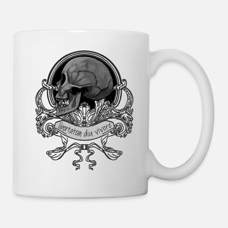 Vive la liberté - Mug blanc - blanc