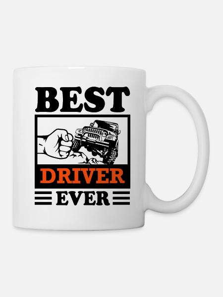Jeep Coureur Tout-terrain Range Rover - Mug blanc - blanc