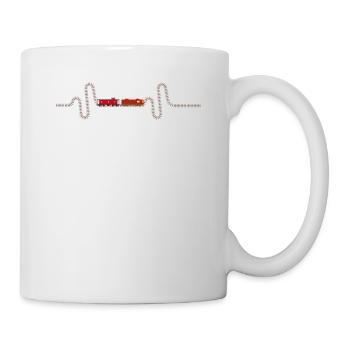 Chemin de fer miniature Cheminot Chemin de fer modèle Herzschlag - Mug blanc - blanc - Droite