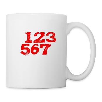 Conga Salsa Musique 123 567 - Mug blanc - blanc - Droite