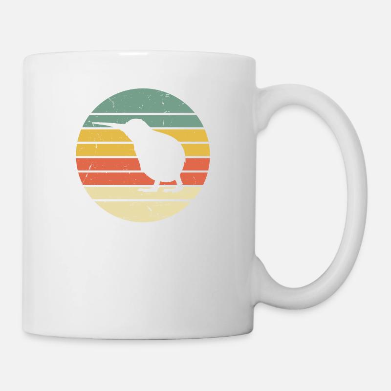 Kiwi Vogel - Mug blanc - blanc