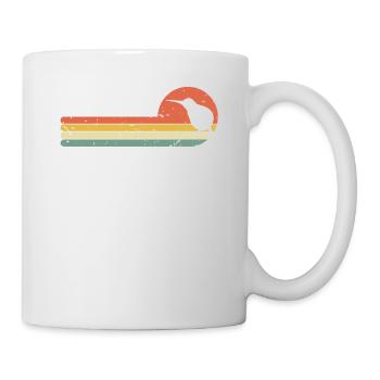 Kiwi Vogel - Mug blanc - blanc - Droite