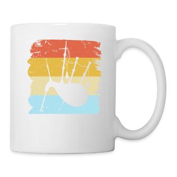 Dudelsack - Tasse - Weiß - Rechts
