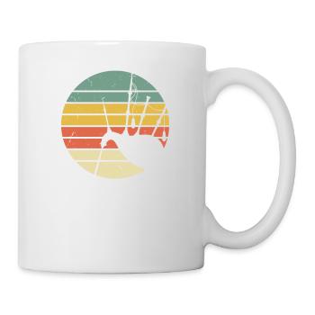 Dudelsack - Tasse - Weiß - Rechts