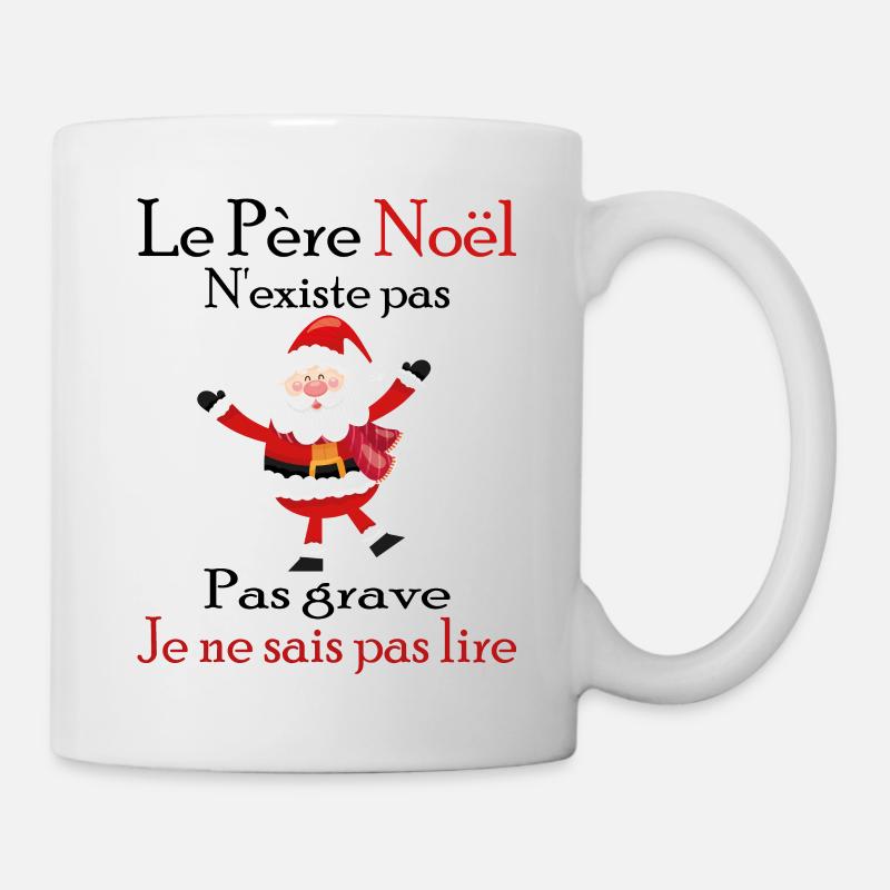 Le Père Noël N'existe Pas - Mug blanc - blanc