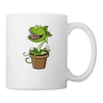 Carnivorous plant Venus flytrap - Mug - white - Right