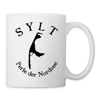Sylt - Tasse - Weiß - Rechts