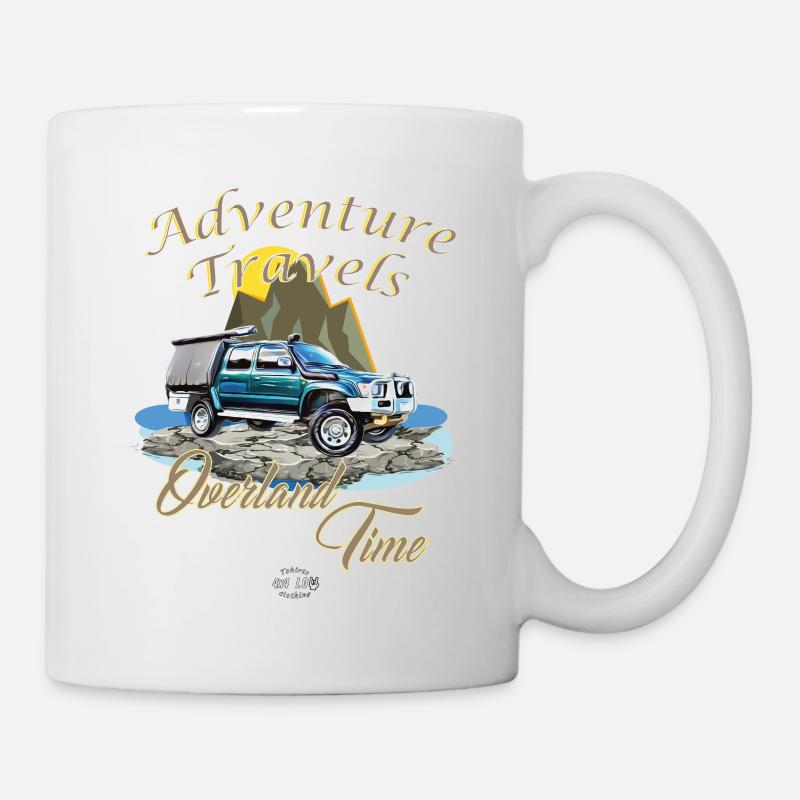 Voyages d’aventure Hilux - Mug blanc - blanc