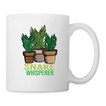Bow Hemp Gift Women Sansiviera Plant - Mug blanc - blanc - Droite