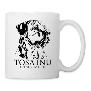 TOSA INU Portrait Chiens Chien dogue Wilsigns - Mug blanc - blanc - Droite