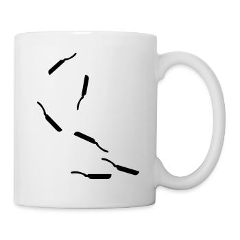 Pfanne Icon - Tasse - Weiß - Rechts
