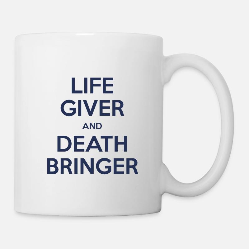 Life giver and death bringer - Mug blanc - blanc