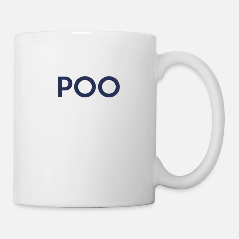 Poo - Mug blanc - blanc