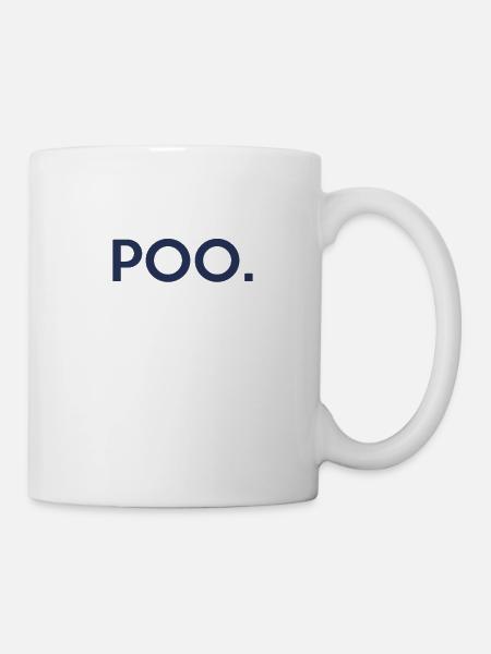 Poo - Mug blanc - blanc