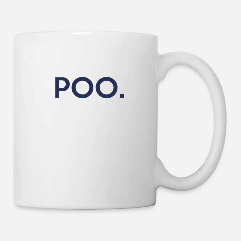 Poo - Mug blanc - blanc